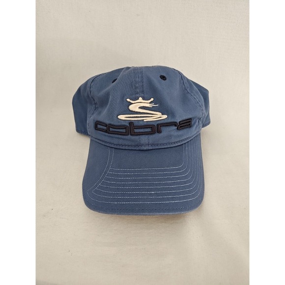 Cobra Golf Speed Cap Hat Adult Adjustable Gray Blue 100% Cotton Embroidered - Picture 7 of 7